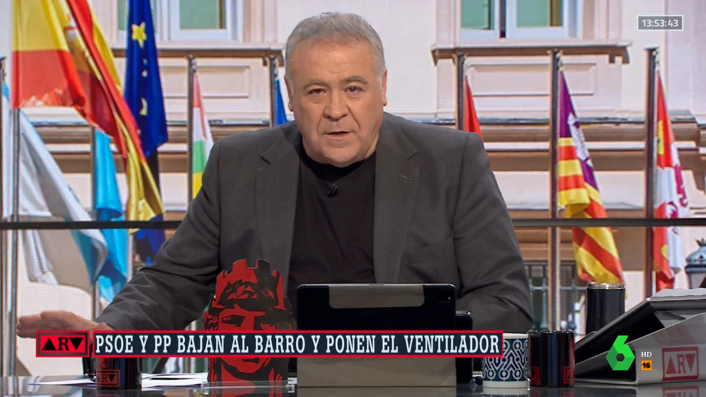 "Espera, que dejo el cubata, dímelo a la cara...": el asombro de Ferreras al escuchar el tono entre PP y PSOE en el Senado "Espera, que dejo el cubata, dímelo a la cara...": el asombro de Ferreras al escuchar el tono entre PP y PSOE en el Senado