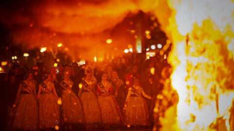 Cremá de las Fallas de Valencia 2024