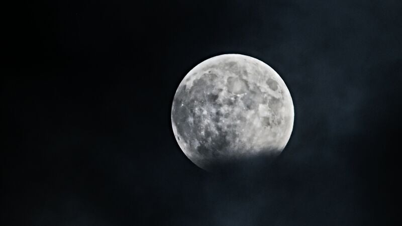 Imagen de archivo de eclipse lunar.