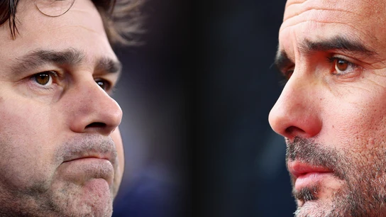 Pochettino y Guardiola Pochettino y Guardiola