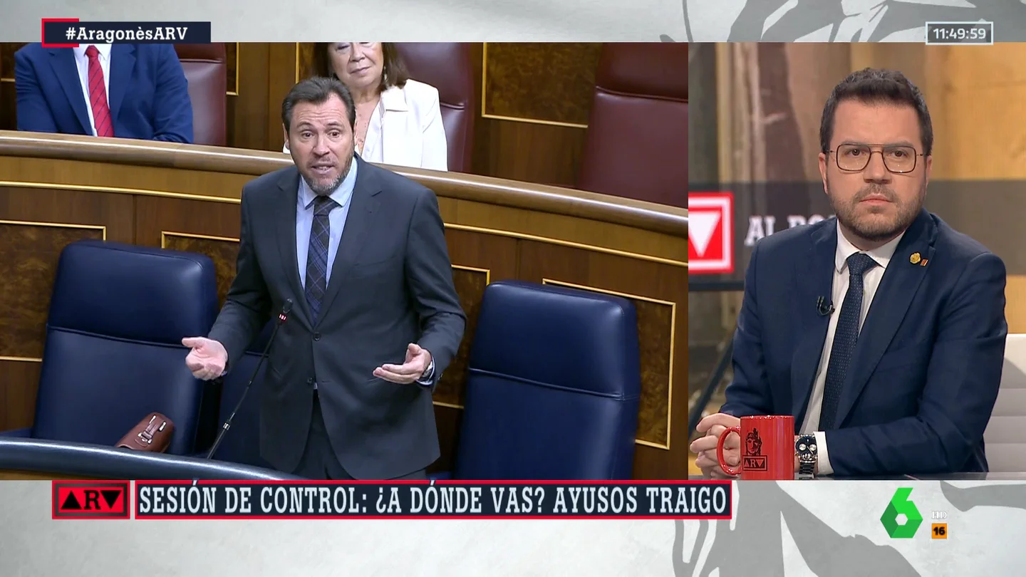 La reacción de Aragonès al choque en el Congreso: "Parece que lo que está más roto es España" La reacción de Aragonès al choque en el Congreso: "Parece que lo que está más roto es España"