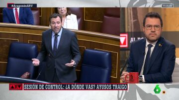 La reacción de Aragonès al choque en el Congreso: "Parece que lo que está más roto es España"