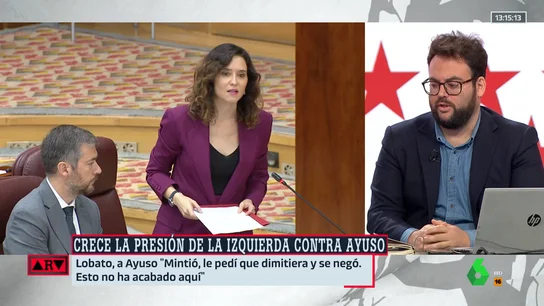 ARV - Monrosi desmiente a Ayuso ARV - Monrosi desmiente a Ayuso