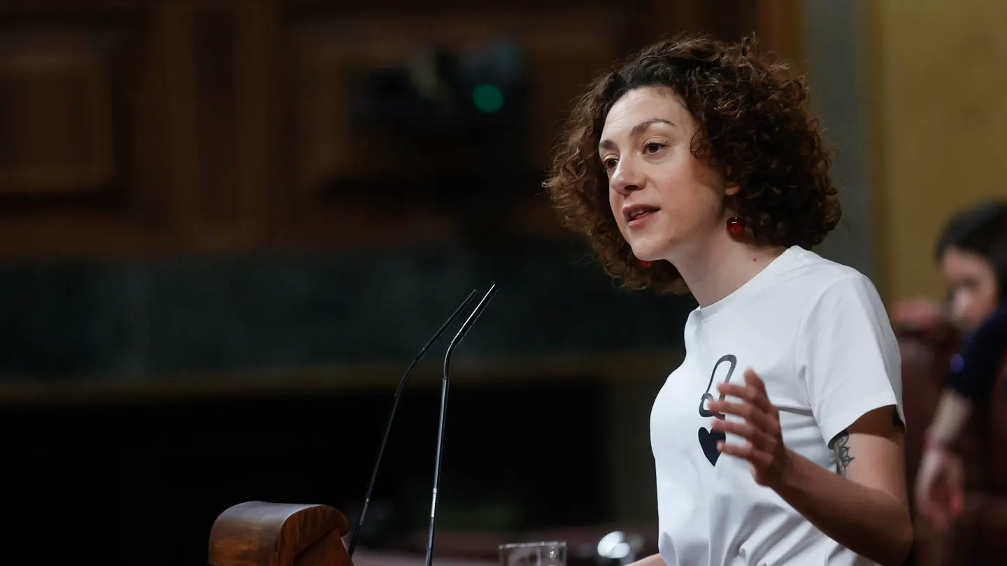 La diputada de Sumar Aina Vidal en el Congreso La diputada de Sumar Aina Vidal en el Congreso
