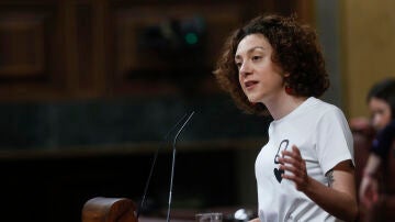 La diputada de Sumar Aina Vidal en el Congreso