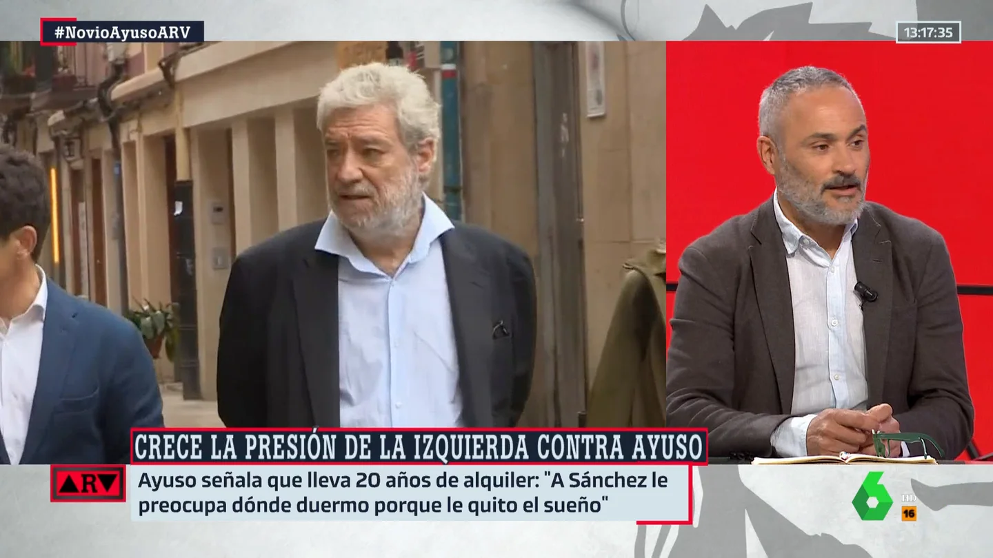 Martínez-Vares explica el comportamiento de Miguel Ángel Rodriguez: "Ha decidido centrar el foco en él y no en Ayuso" Martínez-Vares explica el comportamiento de Miguel Ángel Rodriguez: "Ha decidido centrar el foco en él y no en Ayuso"