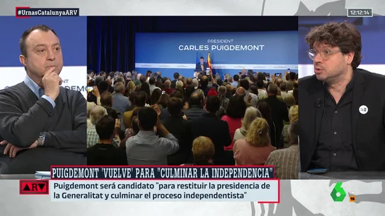 El recordatorio de Fernando Berlín al PP ante las elecciones catalanas: "La única declaración de independencia en Cataluña se la han hecho a Rajoy" El recordatorio de Fernando Berlín al PP ante las elecciones catalanas: "La única declaración de independencia en Cataluña se la han hecho a Rajoy"