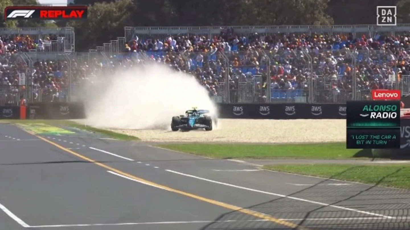 La increíble salvada de Fernando Alonso en Australia: "He perdido el coche..." La increíble salvada de Fernando Alonso en Australia: "He perdido el coche..."