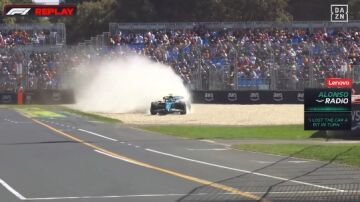 La increíble salvada de Fernando Alonso en Australia: "He perdido el coche..."