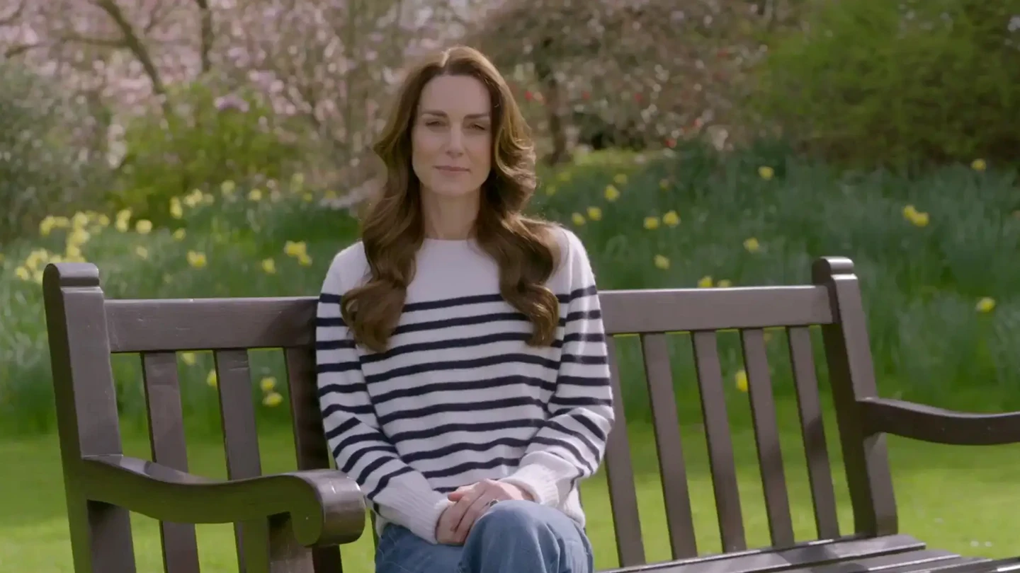 Kate Middleton cuando anunció que tenía cáncer Kate Middleton, princesa de Gales