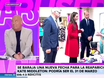 Alfonso Arús analiza la posible aparición de Kate Middleton el Domingo de Resurrección: &quot;Podríamos hacer una quedada para avistarla&quot;