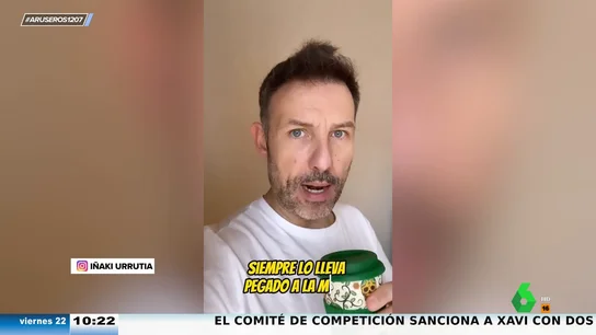 "¡Qué hostia tienen!": Iñaki Urrutia carga contra las personas que tienen el móvil de adorno "¡Qué hostia tienen!": Iñaki Urrutia carga contra las personas que tienen el móvil de adorno
