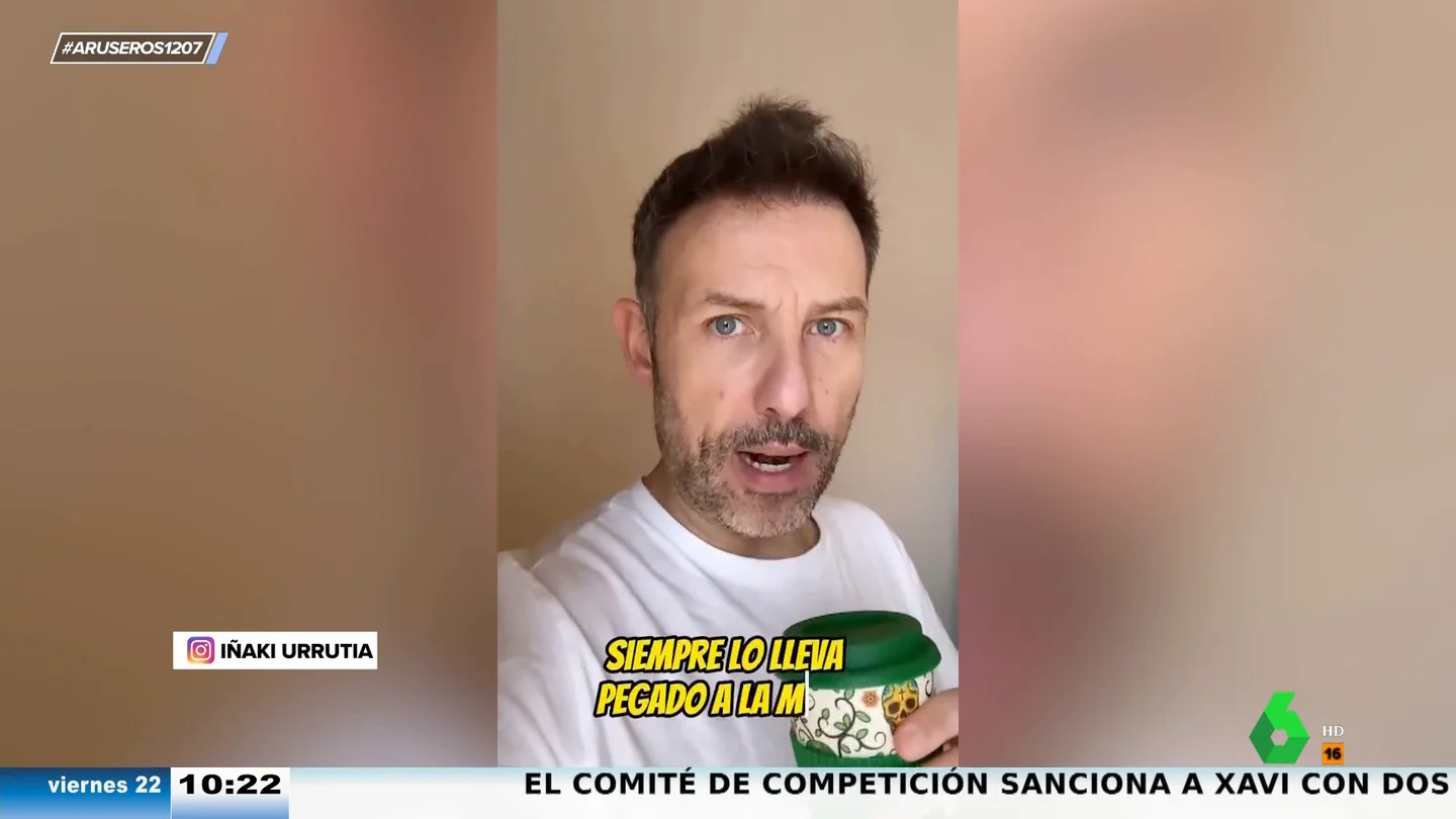 "¡Qué hostia tienen!": Iñaki Urrutia carga contra las personas que tienen el móvil de adorno "¡Qué hostia tienen!": Iñaki Urrutia carga contra las personas que tienen el móvil de adorno
