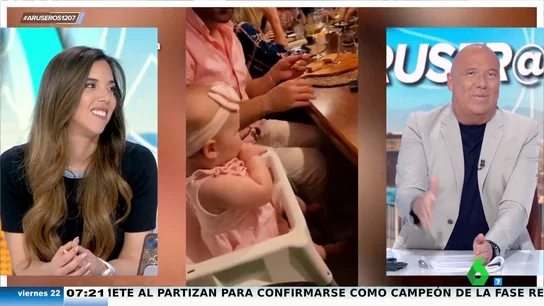 Se va a su despedida de soltera con sus amigas, su bebé y su futuro marido: "Él se queda con la niña y ella, disfruta" Se va a su despedida de soltera con sus amigas, su bebé y su futuro marido: "Él se queda con la niña y ella, disfruta"