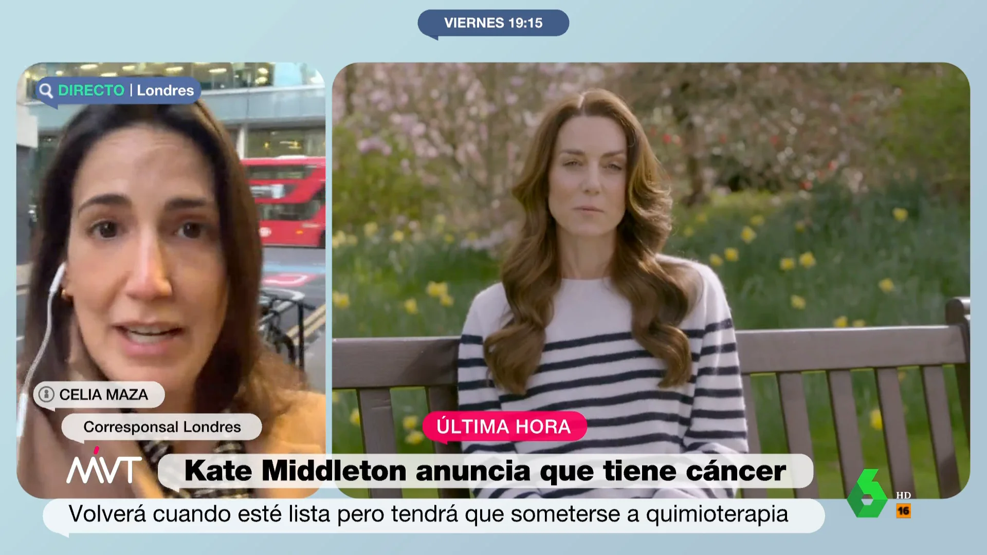 El "duro" momento de la monarquía británica por el cáncer: "Kate Middleton es el futuro de la Corona"