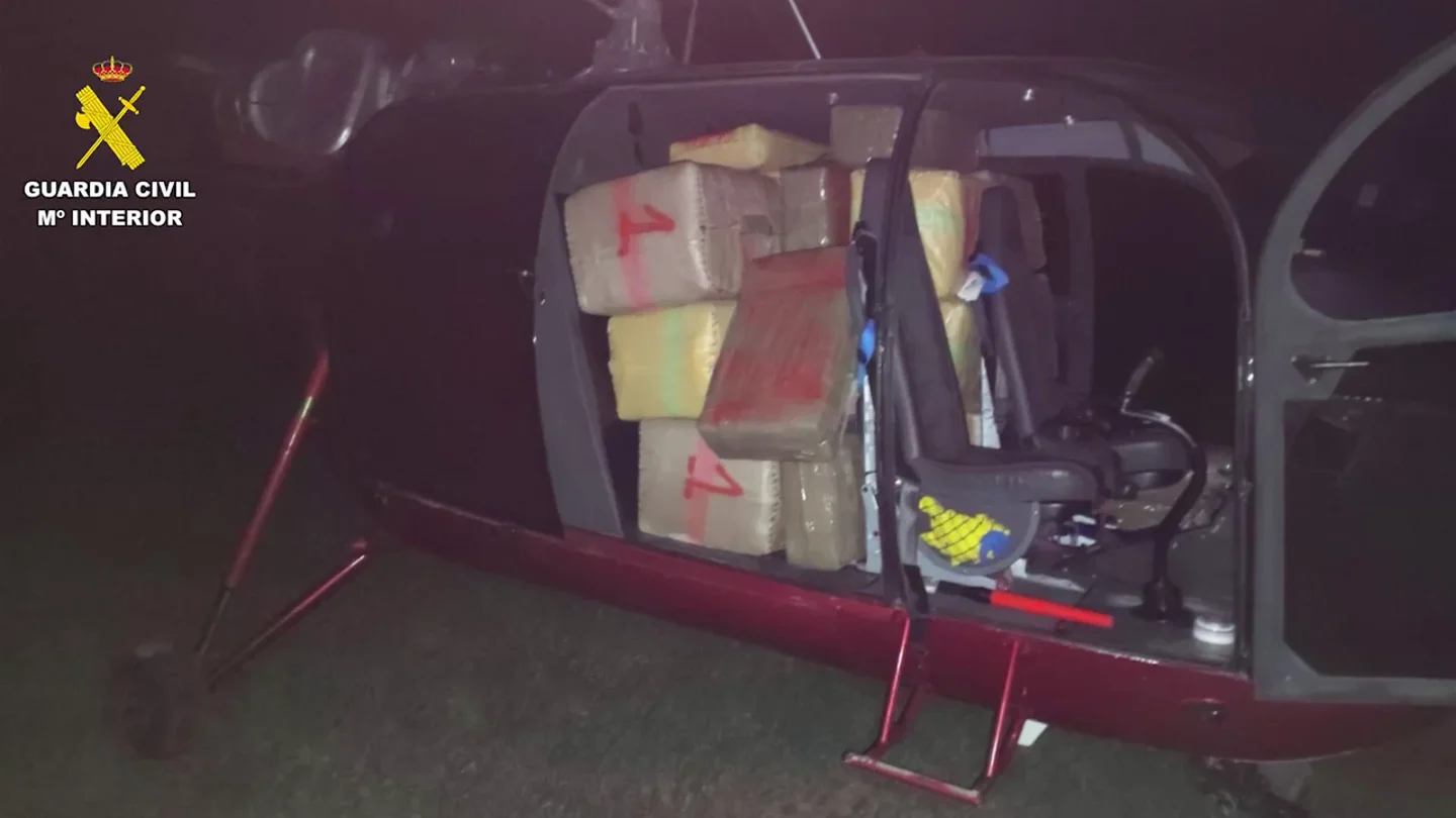 Una 'narcovuelo' intervenido Una 'narcovuelo' intervenido
