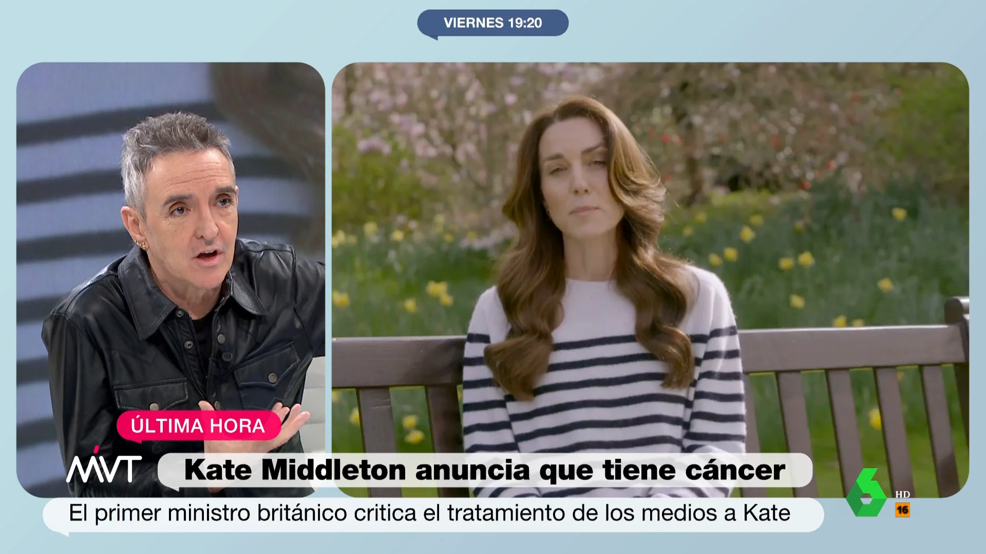 Ramoncín sobre el anuncio del cáncer de Kate Middleton