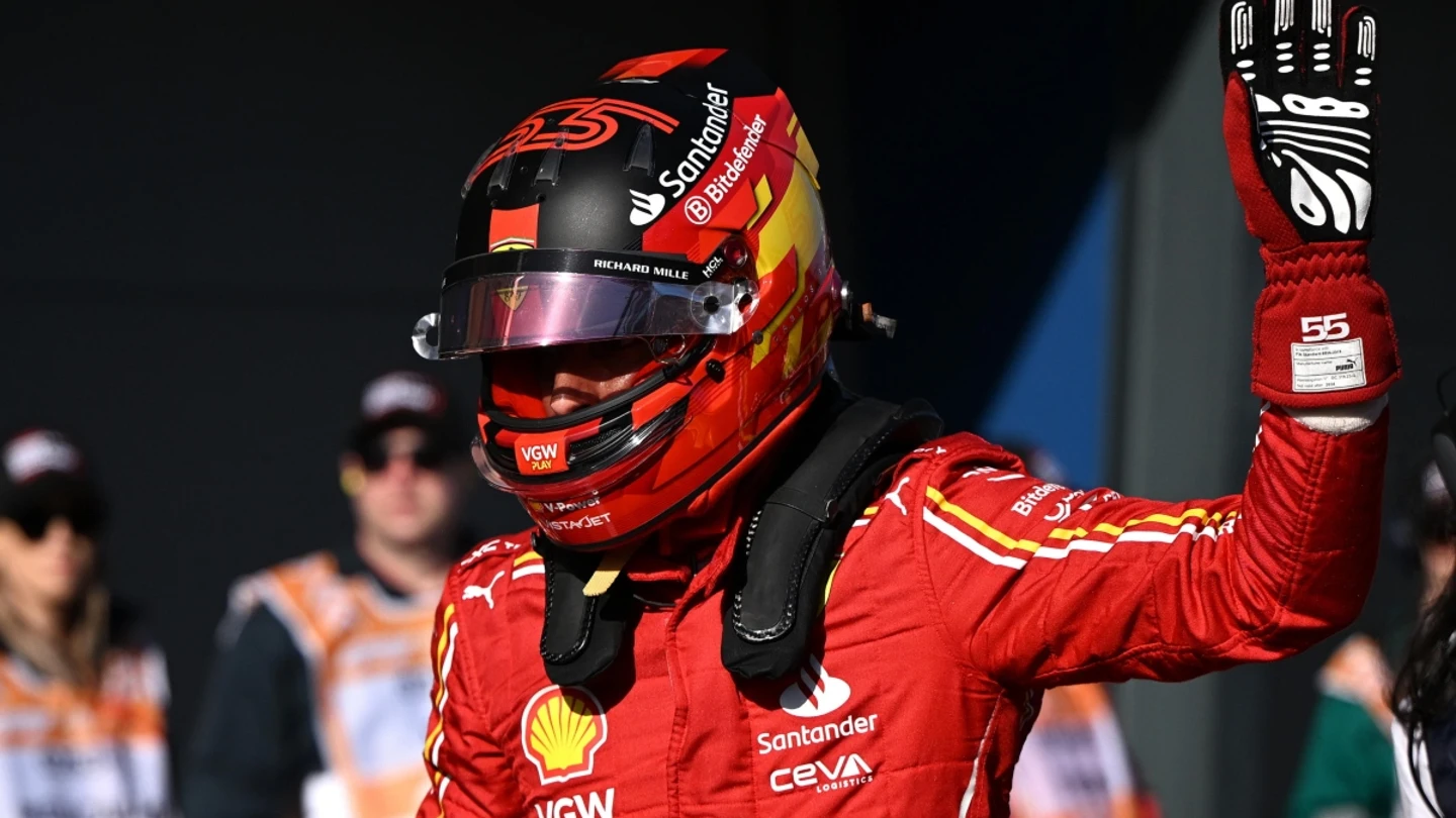 Carlos Sainz, tras la clasificación de Australia Carlos Sainz, tras la clasificación de Australia