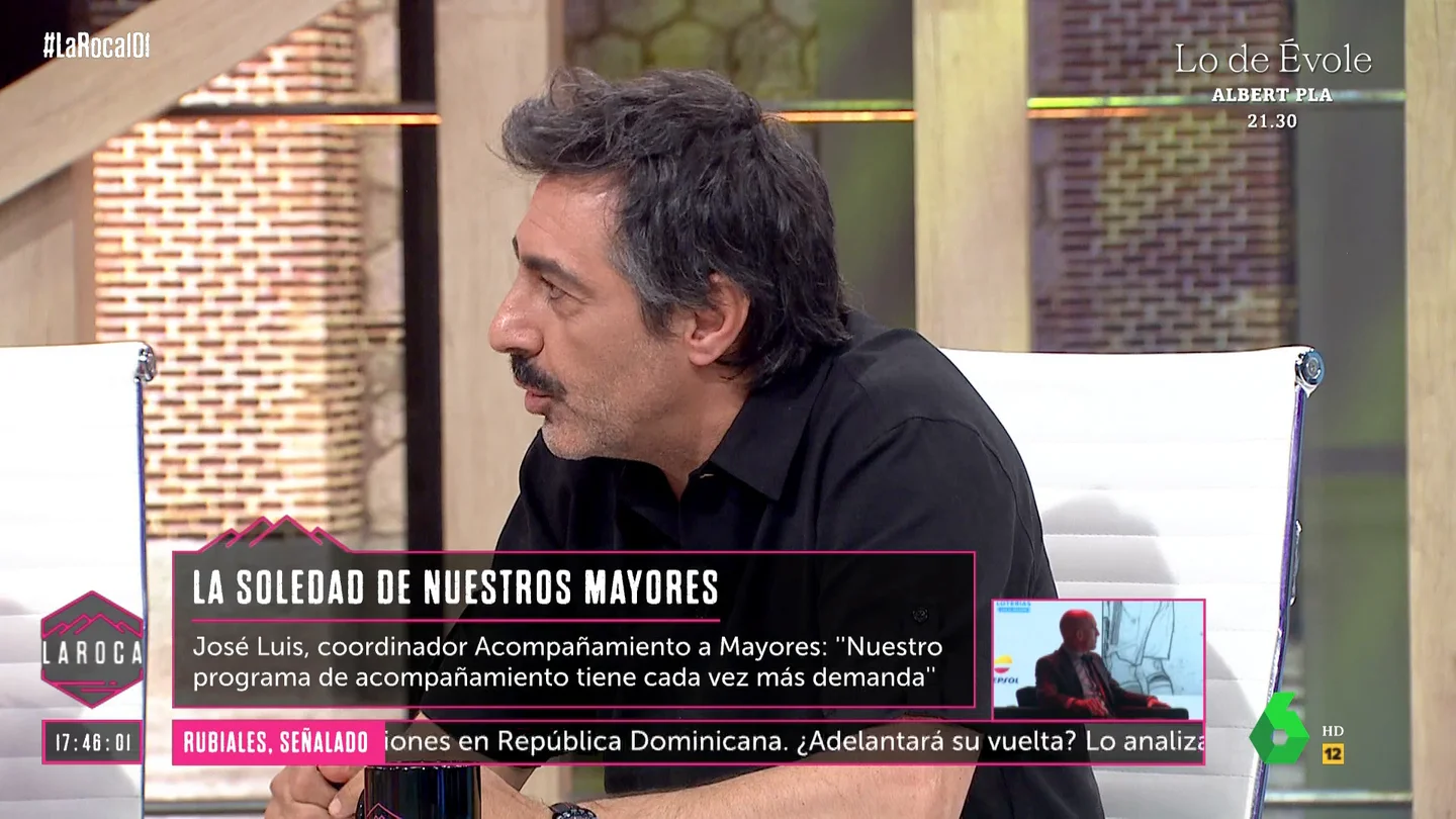 Juan del Val reflexiona sobre la desatención a los mayores Juan del Val reflexiona sobre la desatención a los mayores