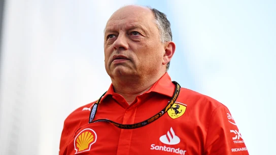 Fred Vasseur, jefe de Ferrari Fred Vasseur, jefe de Ferrari