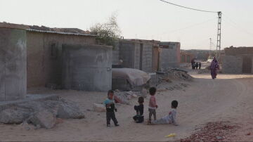 Un campo de refugiados en el Sahara Occidental