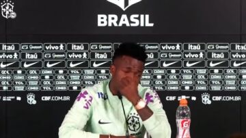 Vinicius rompe a llorar en sala de prensa: "Cada vez tengo menos voluntad de jugar"