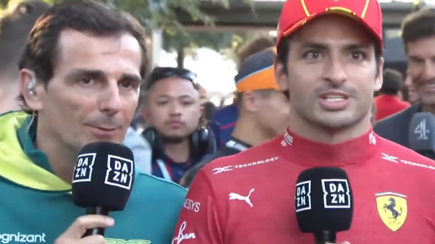 De la Rosa y Carlos Sainz De la Rosa y Carlos Sainz