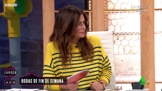 LA ROCA_Nuria Roca, sobre las bodas de tres d&iacute;as: "Os est&aacute;n sacando los cuartos"