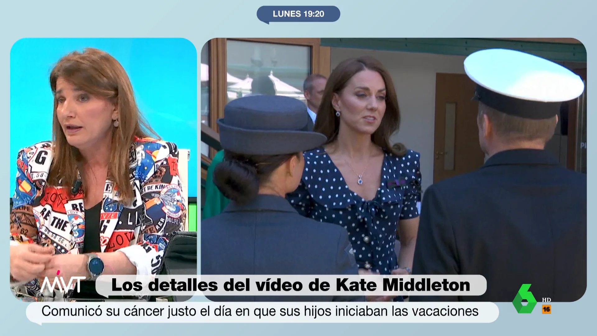 "Ha habido mentiras y no se ha contado la verdad, y la principal perjudicada en una estrategia tan fallida es la propia Kate Middleton", afirma rotunda María Claver sobre el comunicado de la princesa de Gales donde ha anunciado que tiene cáncer.