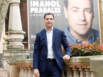 El candidato del PNV a lehendakari, Imanol Pradales El candidato del PNV a lehendakari, Imanol Pradales