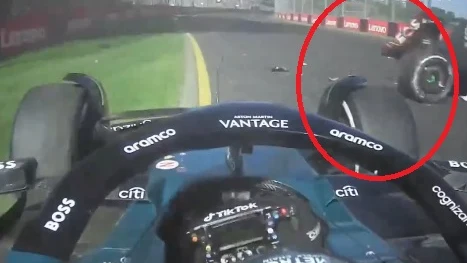 El grito desesperado del ingeniero de Lance Stroll para avisarle del accidente de Russell: "¡Peligro!"