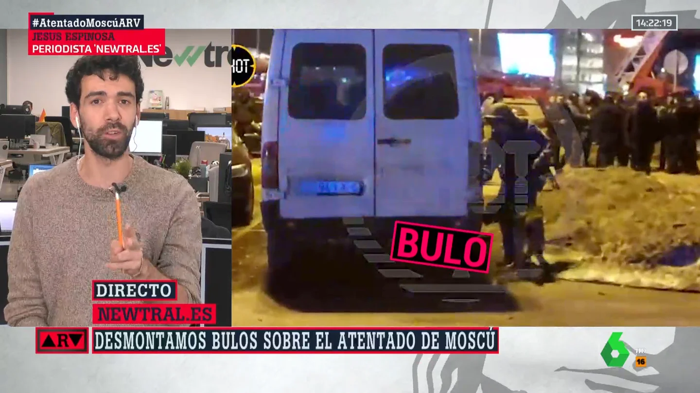 Estos son los bulos que se han difundido en redes sociales sobre el atentado de Moscú Estos son los bulos que se han difundido en redes sociales sobre el atentado de Moscú