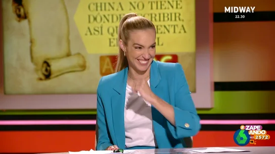 La 'pulla' de Isabel Forner a María Gómez al no acertar cuándo se inventó el papel: "Hay que venir un poquito estudiada" La 'pulla' de Isabel Forner a María Gómez al no acertar cuándo se inventó el papel: "Hay que venir un poquito estudiada"