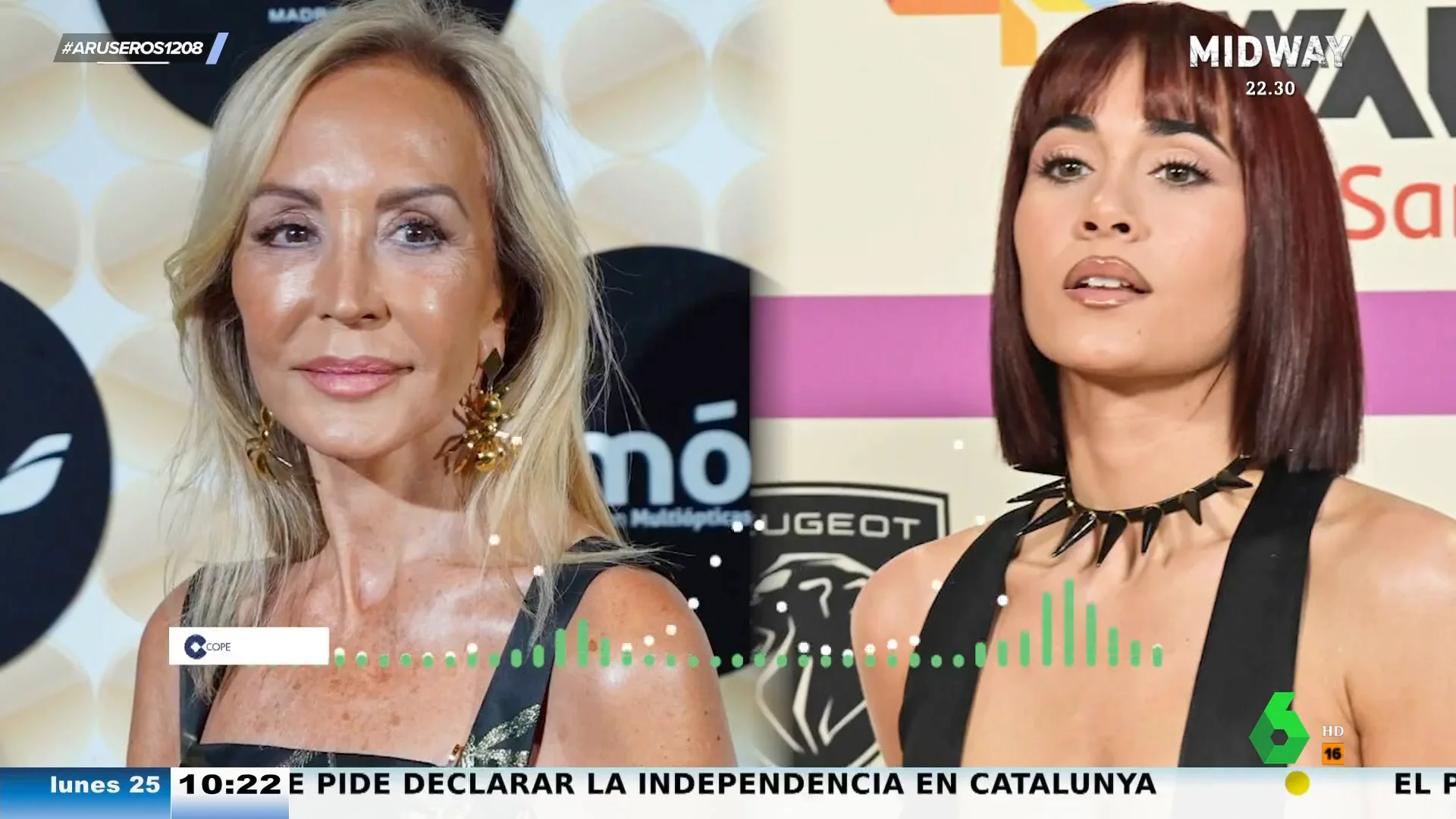 La polémica reflexión de Carmen Lomana sobre Aitana: "Cambia de novio como de ropa interior"