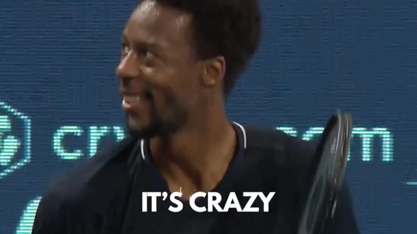 Monfils se rinde ante Carlos Alcaraz en pleno partido: "Tengo que ir a lo grande, no puedo pasarle" Monfils se rinde ante Carlos Alcaraz en pleno partido: "Tengo que ir a lo grande, no puedo pasarle"