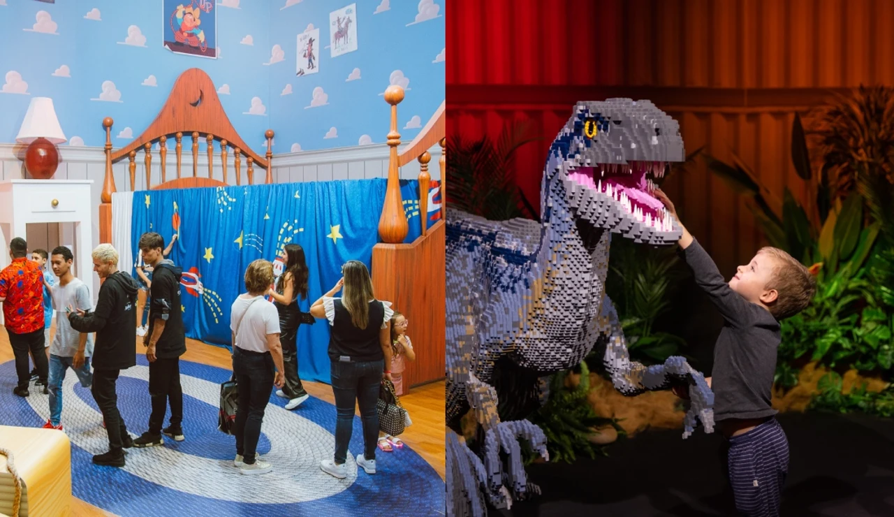 Mundo Pixar y Jurassic World By Brickman