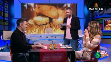 María Gómez e Iñaki Urrutia se miden en el concurso más 'extremo' de Zapeando: "La torrija picante"