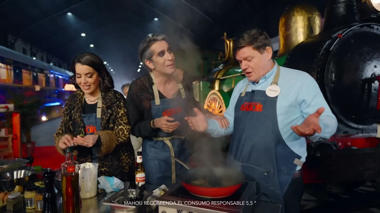 Técnicas de distracción en el reto final de Encuentros con Sabor 