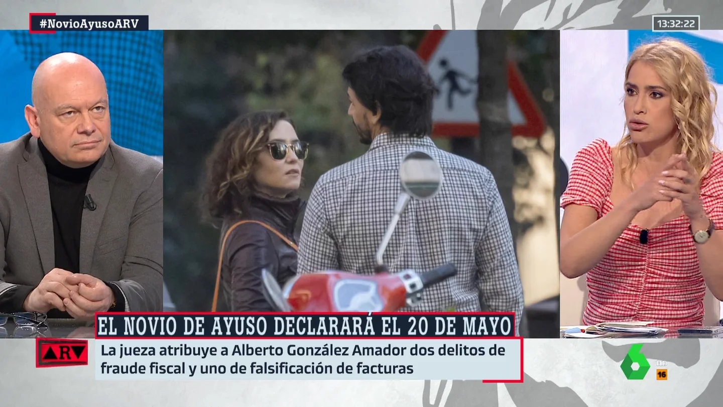 Afra Blanco, sobre Ayuso en el caso de su pareja: "La presidenta ha ido repartiendo carnet de dimisiones...." Afra Blanco, sobre Ayuso en el caso de su pareja: "La presidenta ha ido repartiendo carnet de dimisiones...."