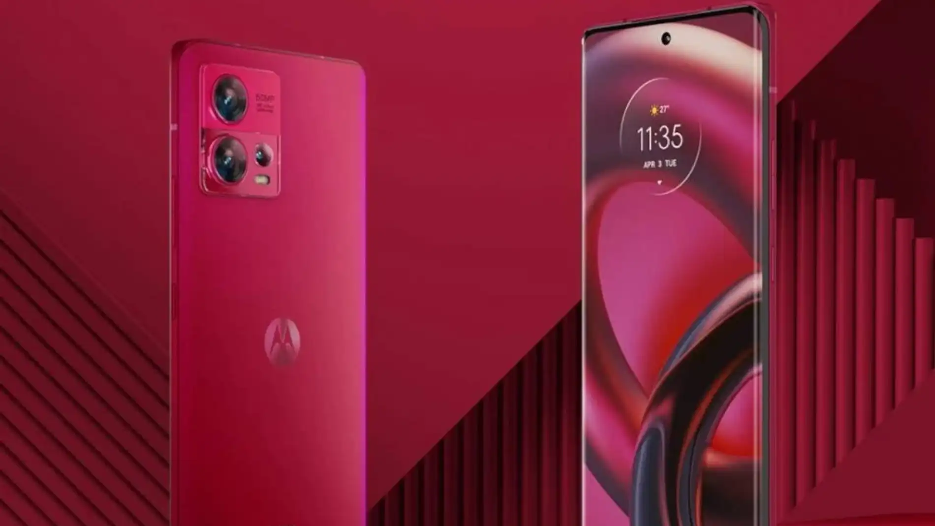 Estas imágenes muestran el diseño del Motorola Edge 50 Fusion