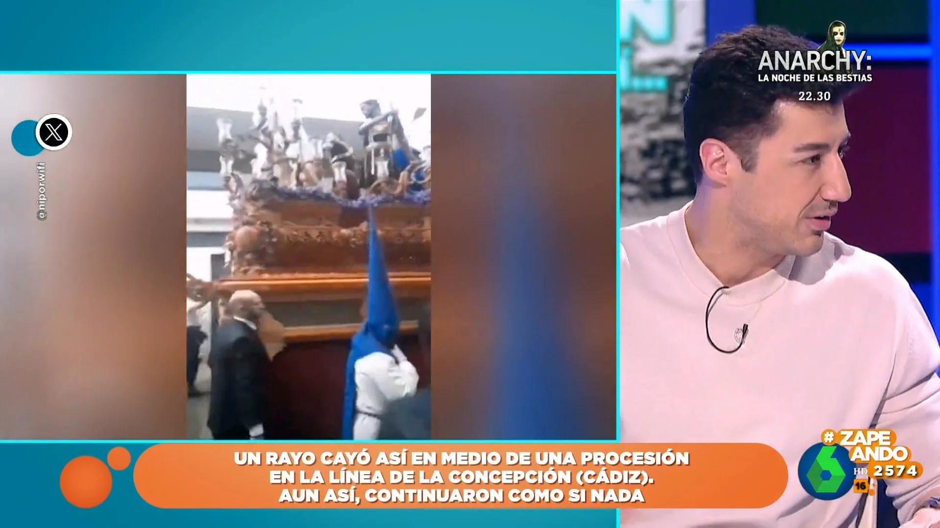 La advertencia de Francisco Cacho ante el mal tiempo de Semana Santa: "Si hay tormentas, no deberían salir"