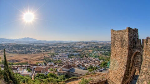Vista desde el Castillo de Jimena de la Frontera. Cádiz