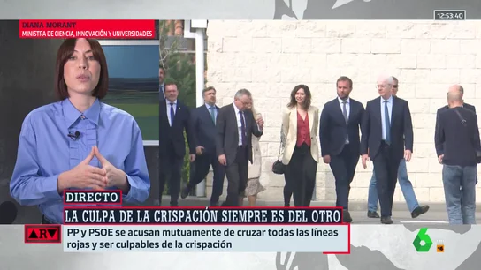 Diana Morant, crispación política Diana Morant, crispación política