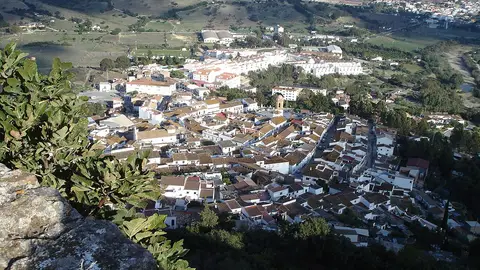 Vista panorámica de Jimena de la Frontera Vista panorámica de Jimena de la Frontera