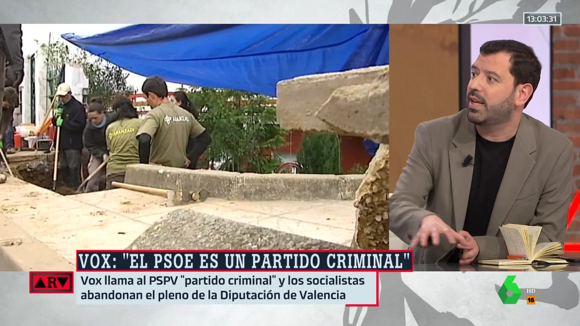 Valdivia, sobre la 'ley de la concordia': "Los que quieren borrar la historia es porque no quieren reconocer lo que pasó" Valdivia, sobre la 'ley de la concordia': "Los que quieren borrar la historia es porque no quieren reconocer lo que pasó"