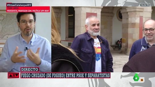 Toni Aira analiza la relación entre PSOE y ERC: "Están escenificando una especie de dúo Pimpinela" Toni Aira analiza la relación entre PSOE y ERC: "Están escenificando una especie de dúo Pimpinela"