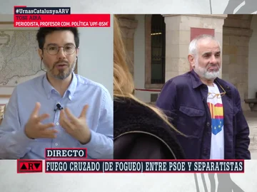 Toni Aira analiza la relación entre PSOE y ERC: &quot;Están escenificando una especie de dúo Pimpinela&quot;