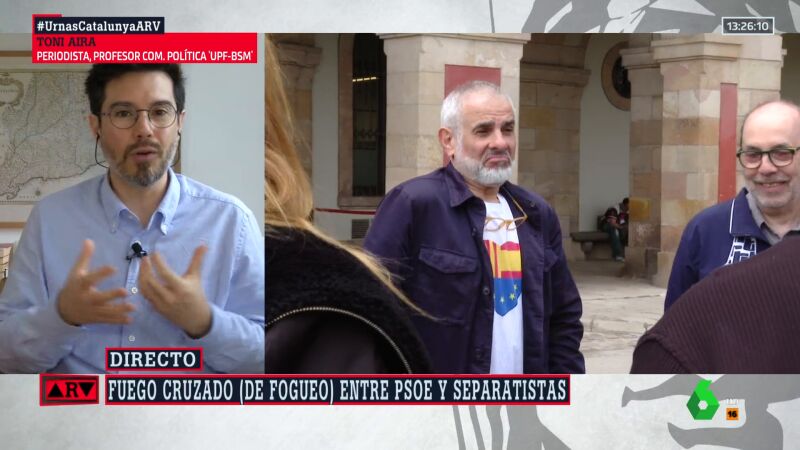 Toni Aira analiza la relación entre PSOE y ERC: "Están escenificando una especie de dúo Pimpinela"