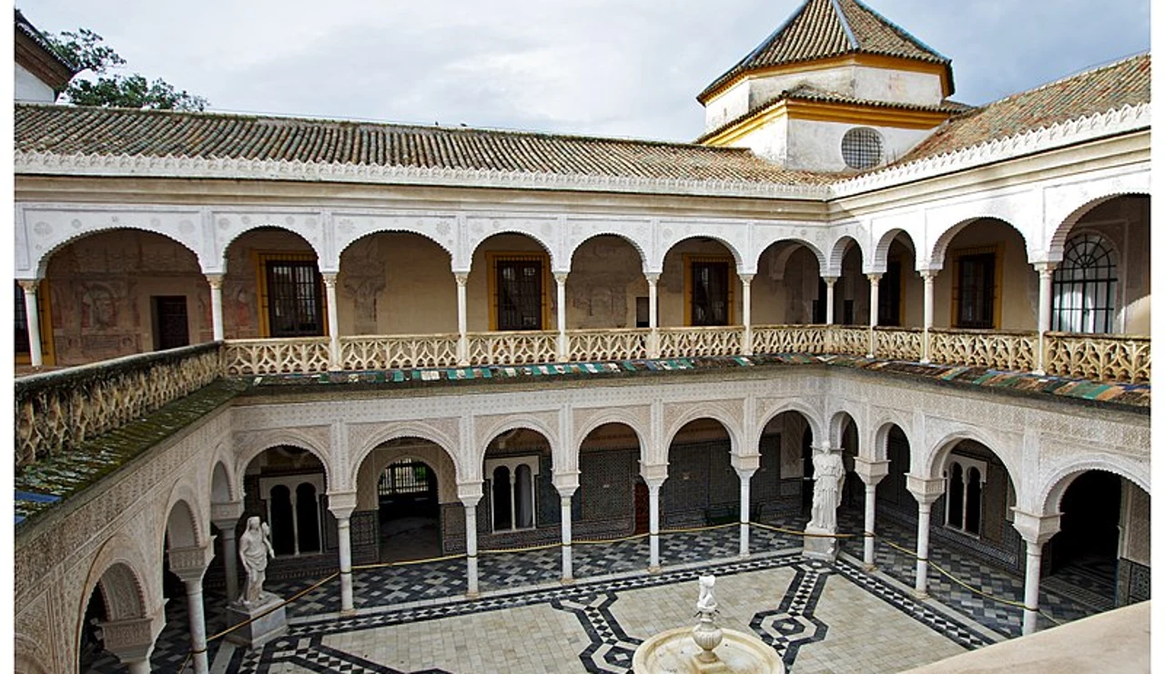 Patio de Casa de Pilatos de Sevilla.