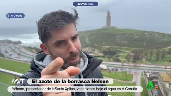 Jos&eacute; Y&eacute;lamo env&iacute;a un v&iacute;deo a M&aacute;s Vale Tarde desde sus vacaciones en Galicia donde muestra c&oacute;mo est&aacute; el temporal en A Coru&ntilde;a y, de paso, manda un mensaje a I&ntilde;aki L&oacute;pez. La respuesta del presentador de M&aacute;s Vale Tarde, en este v&iacute;deo.